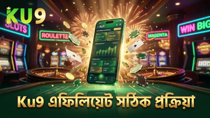 Ku9 এফিলিয়েট প্রোগ্রামে অংশগ্রহণের সঠিক প্রক্রিয়া।