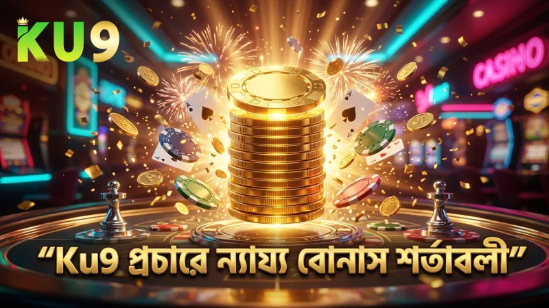 Ku9 প্রচারে বোনাসের শর্তাবলী স্পষ্ট ও ন্যায্য।