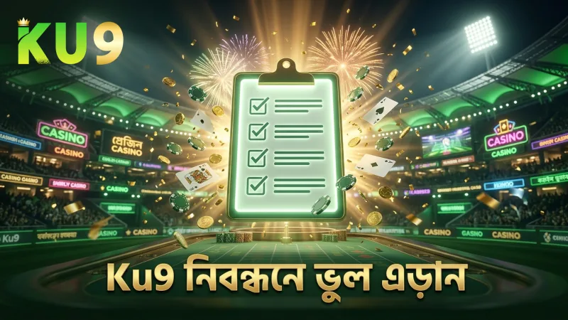সঠিক তথ্য দিয়ে Ku9 নিবন্ধনের সময় ভুল এড়ানো যায়।