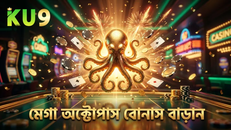মেগা অক্টোপাস বোনাস রাউন্ড সক্রিয় করে মাল্টিপ্লায়ার বাড়ান