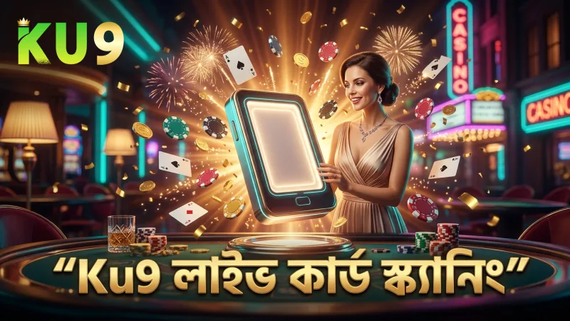 লাইভ কার্ড স্ক্যানিং প্রযুক্তি খেলার স্বচ্ছতা বাড়ায়।
