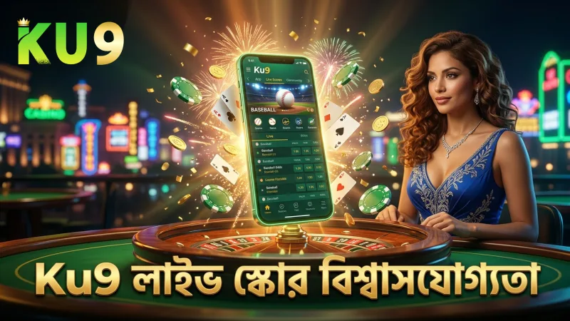 Ku9 এর লাইভ স্কোর ট্র্যাকিং বেটিংয়ে স্বচ্ছতা নিশ্চিত করে।