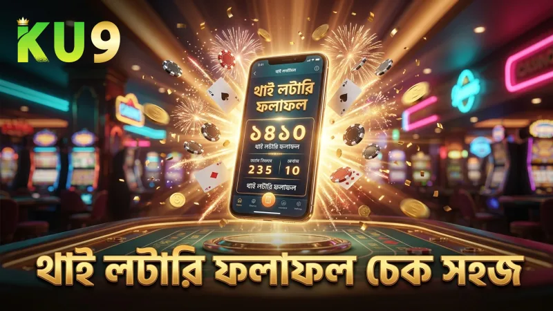ধাপে ধাপে সরাসরি থাই লটারি ফলাফল চেকের পদ্ধতি।